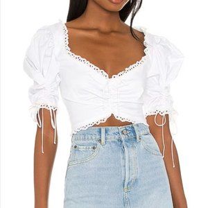 NWT For Love & Lemons Kylie Top Size XS